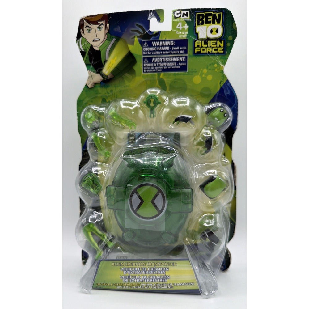 Ben 10 Alien Force Alien Creation Transporter New #27642 Bandai 2009 Figure